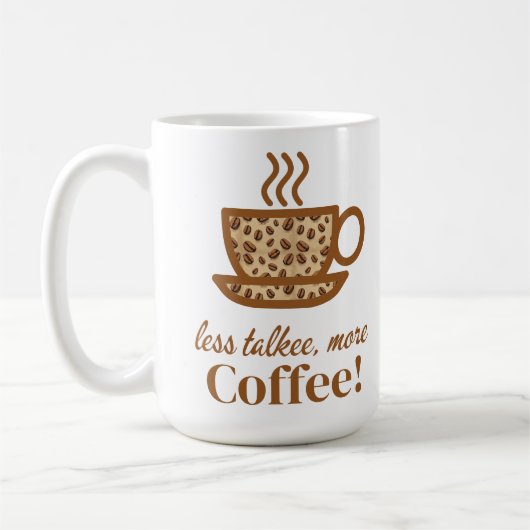 モーニングメッセーよくはしゃぐジ付きコーヒーカップ コーヒーマグカップ (左)