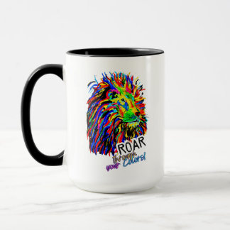 モーニングモチベーションLion Mug マグカップ
