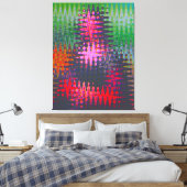 モーニングモナリザ抽象芸術油 キャンバスプリント (インサイチュ (寝室))