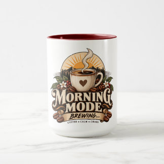 モーニングモード ブリューイング コーヒー ラバー ヴィンテージ コーヒー マグカップ