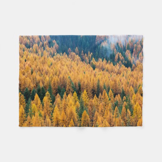 モーニングライトアットビーチ |ティビー島 フリースブランケット (正面(横))