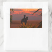 モーニングライド 長方形シール (バッグ)