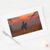 モーニングライド 長方形シール (封筒)