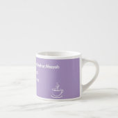 モーニングリマインダーコーヒーマグ エスプレッソカップ (右)