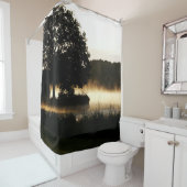 モーニングレイクシーン シャワーカーテン (インサイチュ)