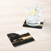 モーニングレイクシーンcoastercna スクエアペーパーコースター (インサイチュ)