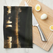 モーニングレイクシーンktm キッチンタオル (四つ折り)