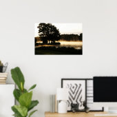 モーニングレイクシーンwapcn ポスター (ホームオフィス)