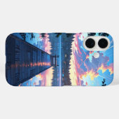 モーニングレイクリフレクション Case-Mate iPhoneケース (裏面 (横))