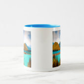 モーニングレイクロワー ツートーンマグカップ (中央)