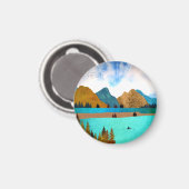 モーニングレイクロワー マグネット (正面/裏面)