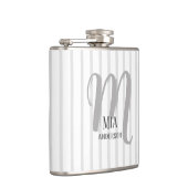 モーニングヴィーベモノグラパーソナライズされたム フラスク (右)
