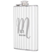 モーニングヴィーベモノグラパーソナライズされたム フラスク (左)