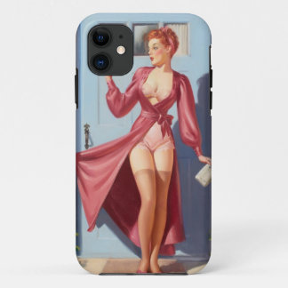 モーニング新聞のピンアップガール iPhone 11 ケース