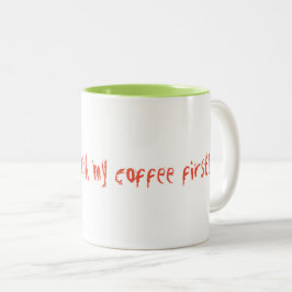 モーニング燃料 ツートーンマグカップ