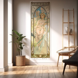 モーニング目覚めアールヌーボーポスターセット3/4ミュシャ ポスター