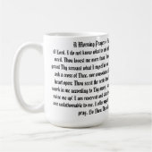 モーニング祈りの言葉コーヒーマグ コーヒーマグカップ (左)