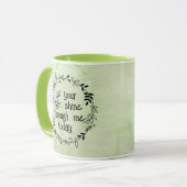 モーニング祈りの言葉コーヒーマグ マグカップ (正面左)