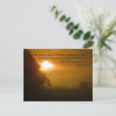 モーニング祈りの言葉 | ポストカード (スタンド正面)