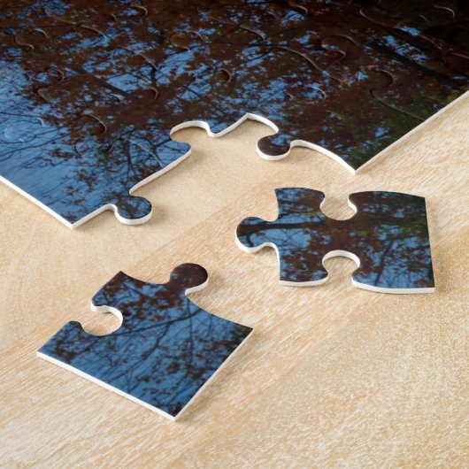 モーニング紅葉オンスティンソン池 ジグソーパズル (側面)