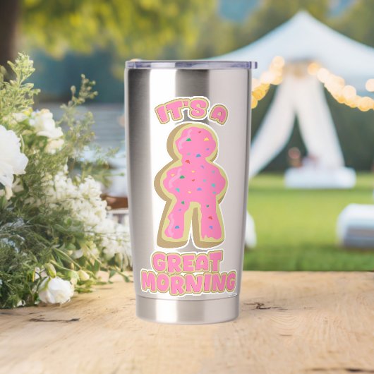 モーニング素晴らしドナートミートルボードゲームアート 保温保冷タンブラー (ウェディング)