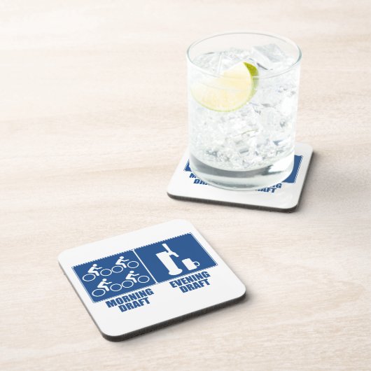 モーニング荷車を引く、夕べ荷車を引く コースター (右側)