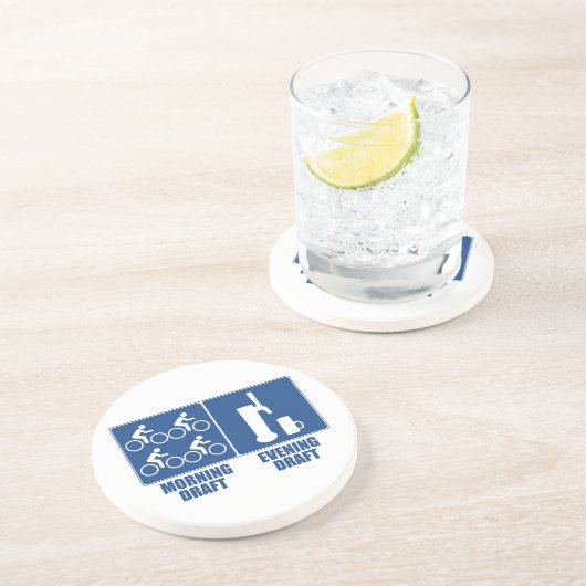 モーニング荷車を引く、夕べ荷車を引く コースター (側面)