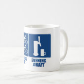 モーニング荷車を引く、夕べ荷車を引く コーヒーマグカップ (正面右)