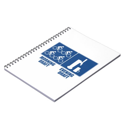 モーニング荷車を引く、夕べ荷車を引く ノートブック (左側)