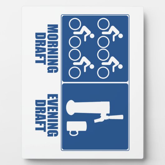 モーニング荷車を引く、夕べ荷車を引く フォトプラーク (正面)