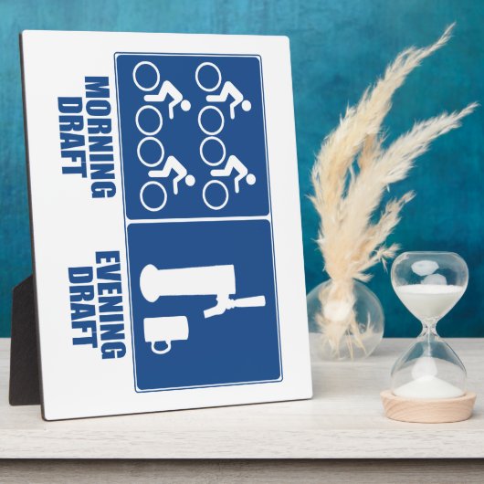 モーニング荷車を引く、夕べ荷車を引く フォトプラーク (側面)