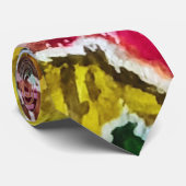 モーニング霜の降りたカラフル紅葉 – アート ネクタイ (ロール)