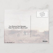 モーニング霜の降りたバイジョゼフ・マヨード・ウィリアム・ターナー ポストカード (裏面)