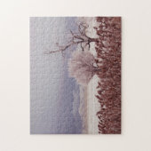 モーニング霜の降りたビュー – アンテロープ島 – ユタ ジグソーパズル (縦)