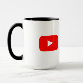 モーニング高品質Youtubeマグ マグカップ (左)