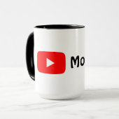 モーニング高品質Youtubeマグ マグカップ (正面左)