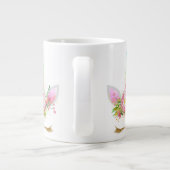 モーニング魔法ユニコーンレインボー ジャンボコーヒーマグカップ (裏面)