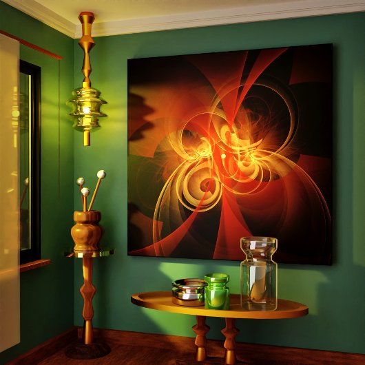 モーニング魔法抽象芸術アートキャンバスプリントプリント キャンバスプリント