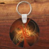 モーニング魔法抽象芸術アートキーチェーン キーホルダー (正面)