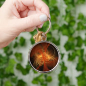 モーニング魔法抽象芸術アートスモール キーホルダー (手)