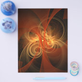 モーニング魔法抽象芸術アートフライヤー チラシ (シングル)