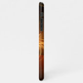 モーニング魔法抽象芸術アート光沢 iPhoneケース (左側)