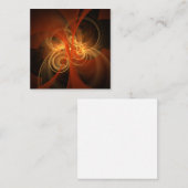 モーニング魔法抽象芸術アート エンクロージャーカード (正面/裏面)