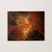 モーニング魔法抽象芸術アート ジグソーパズル (横)