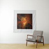 モーニング魔法抽象芸術アート タペストリー (インサイチュ(横))