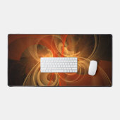 モーニング魔法抽象芸術アート デスクマット (キーボード&マウス)