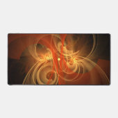 モーニング魔法抽象芸術アート デスクマット (正面)