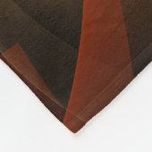 モーニング魔法抽象芸術アート フリースブランケット (角)