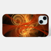モーニング魔法抽象芸術アート Case-Mate iPhoneケース (裏面 (横))