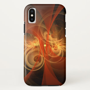 モーニング魔法抽象芸術アート iPhone XSケース